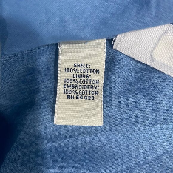 NWT Banana Republic Dress Womens‎ Size 6 Blue Sleeveless Embroidered $148 - Picture 11 of 16